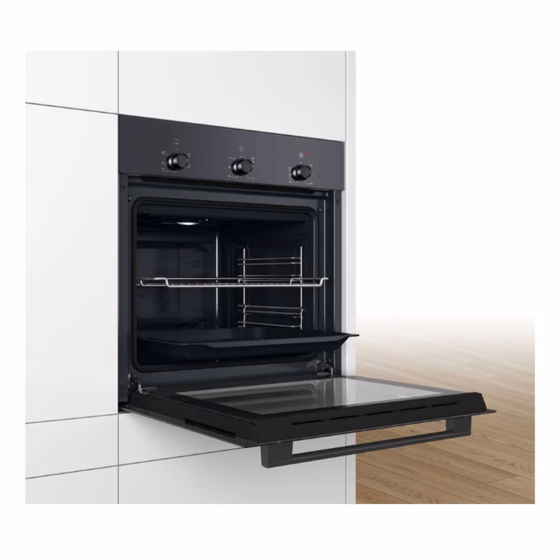 Series 2, Built-In Electric Oven 60cm, 4 Cooking Function, Black Color, Made in Turkey