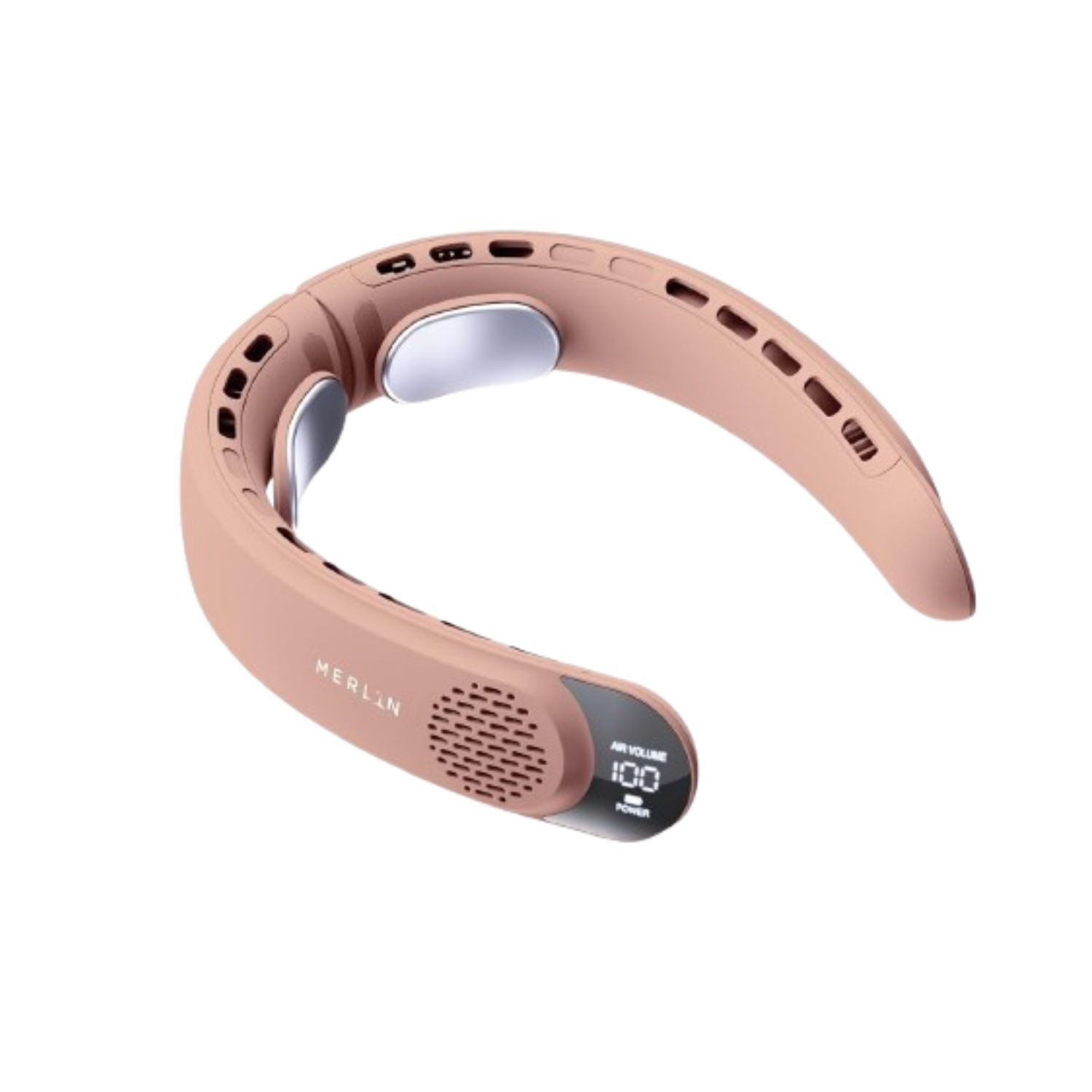 Merlin S8 Koolwalk Portable Neck Fan Pink