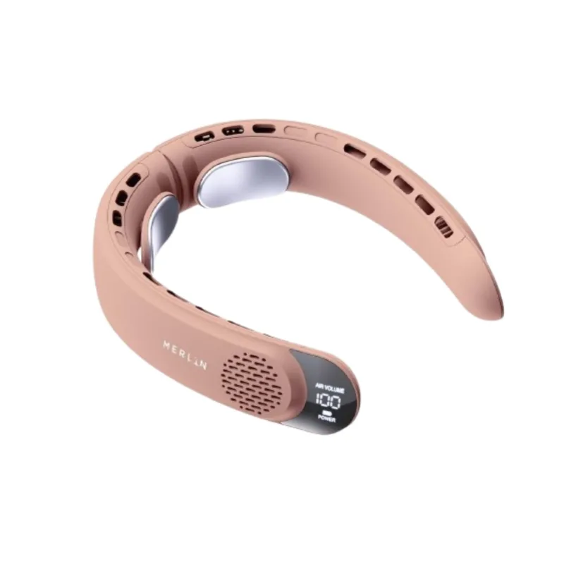 Merlin S8 Koolwalk Portable Neck Fan Pink 1