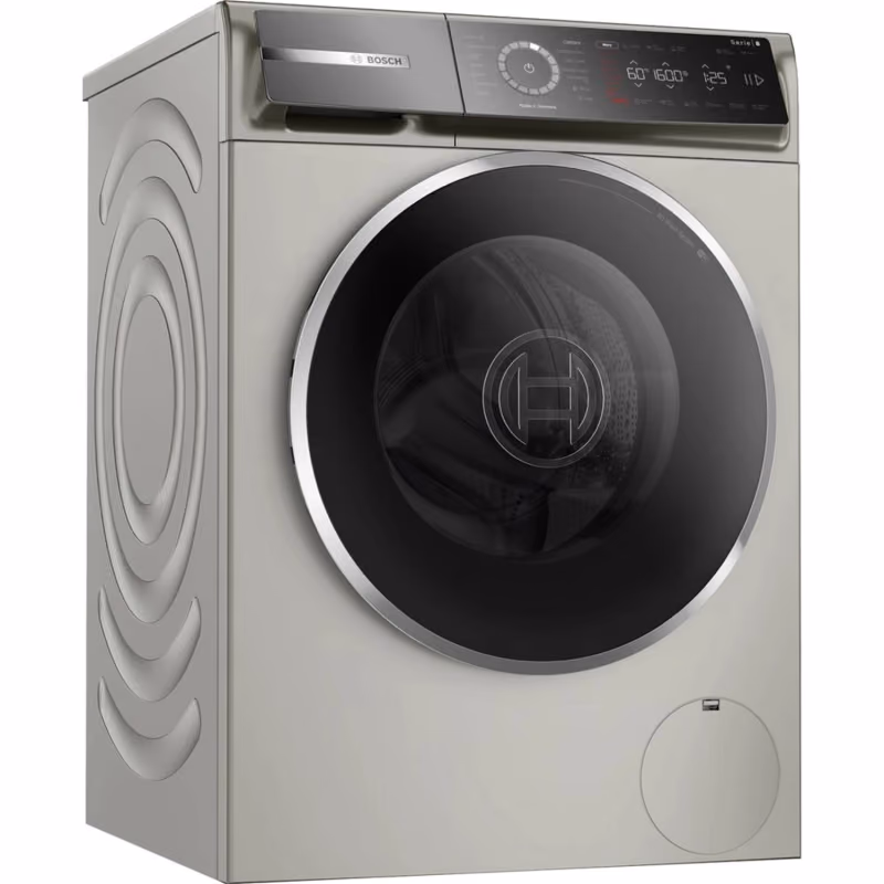 Series 8, Front Load Washer, 10KG 1600 RPM, Graphite Color, Home Connect, 50DB, Made in Germany