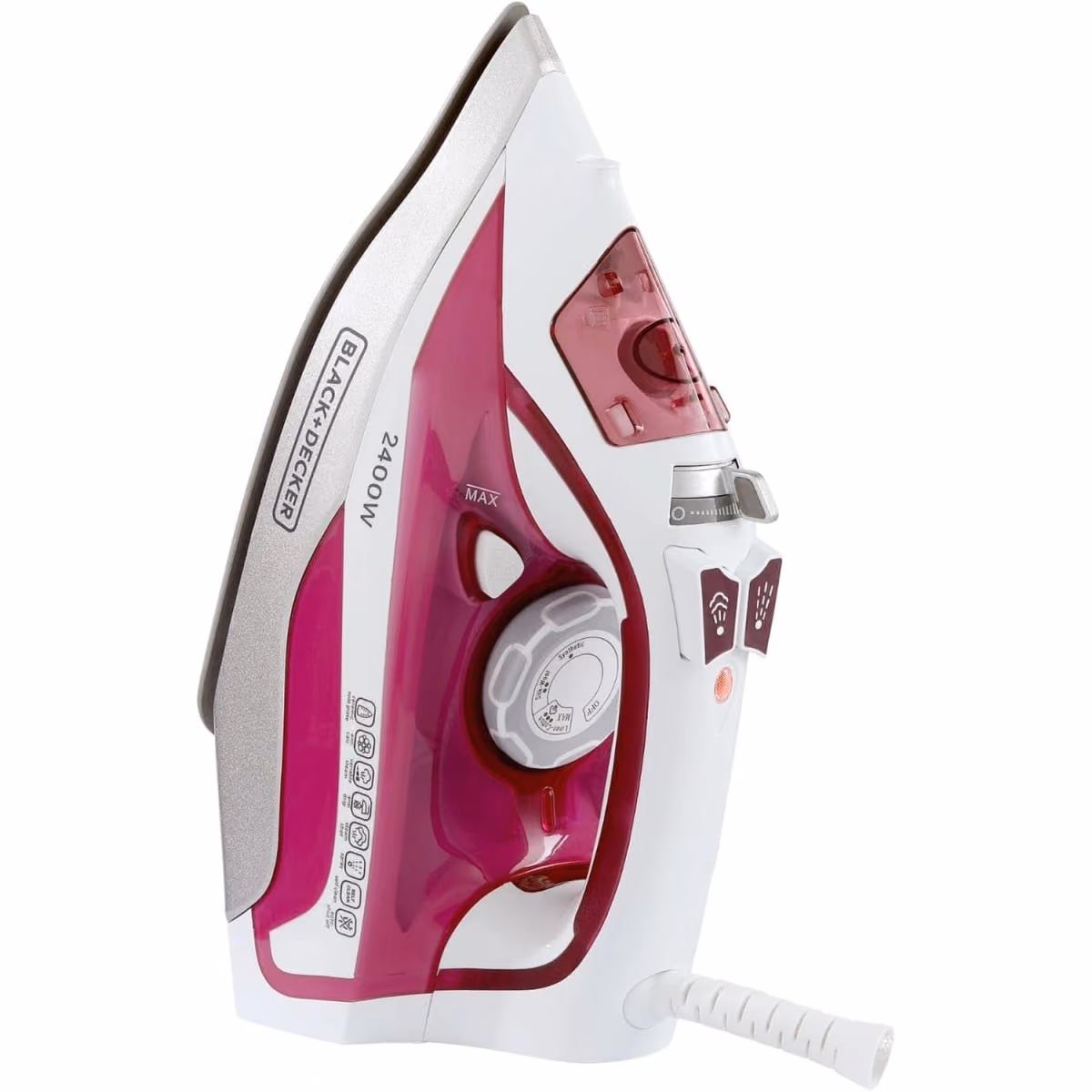 Black & Decker - 2400W STEAM IRON WITH CERAMIC SOLEPLATE - Black & Decker - 2400W STEAM IRON WITH CERAMIC SOLEPLATE