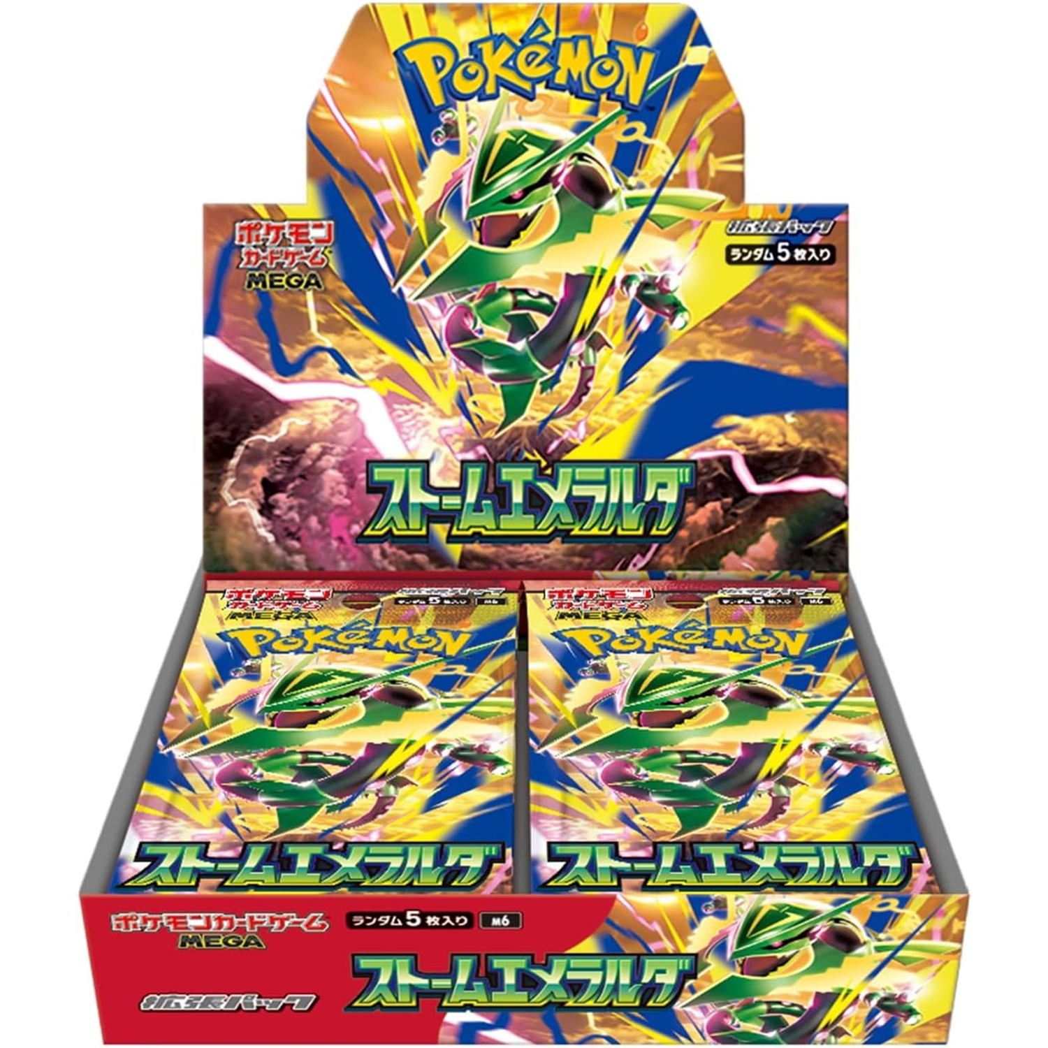 Pokémon TCG Japanese Storm Emeralda (M6) Booster Pack