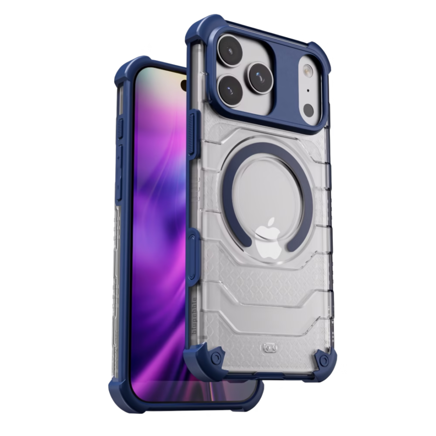 Blupebble ArmorCore Case With MagSafe For iPhone 17 Pro Blue BP-IPARMC17PRO-BL