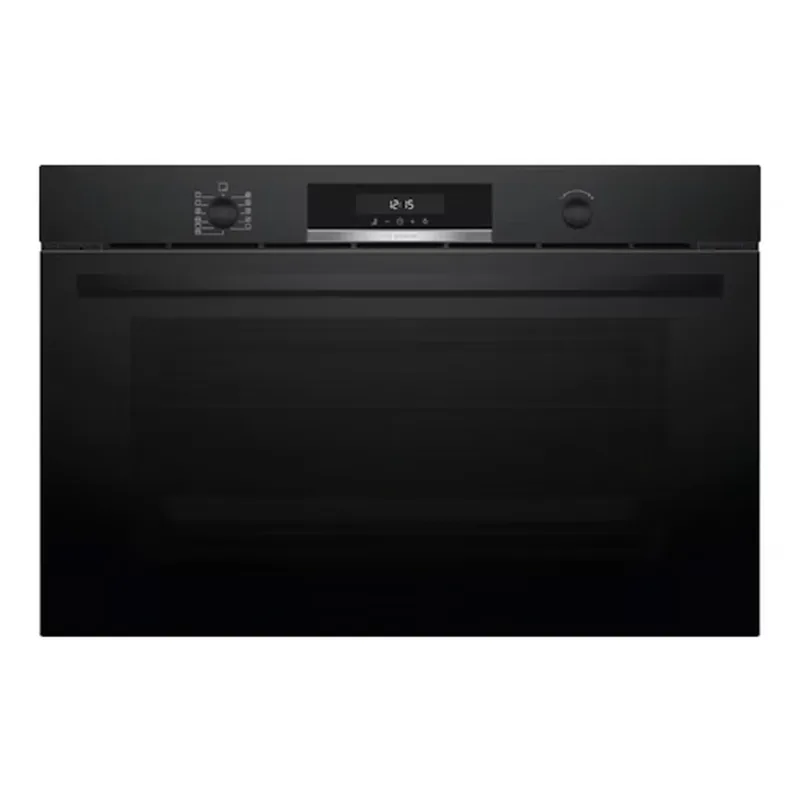 Series 6, Built-In Electric Oven 90cm, Pyrolytic Cleaning, Dual Convection Fan, 10 cooking modes, Black Color, Made in Italy