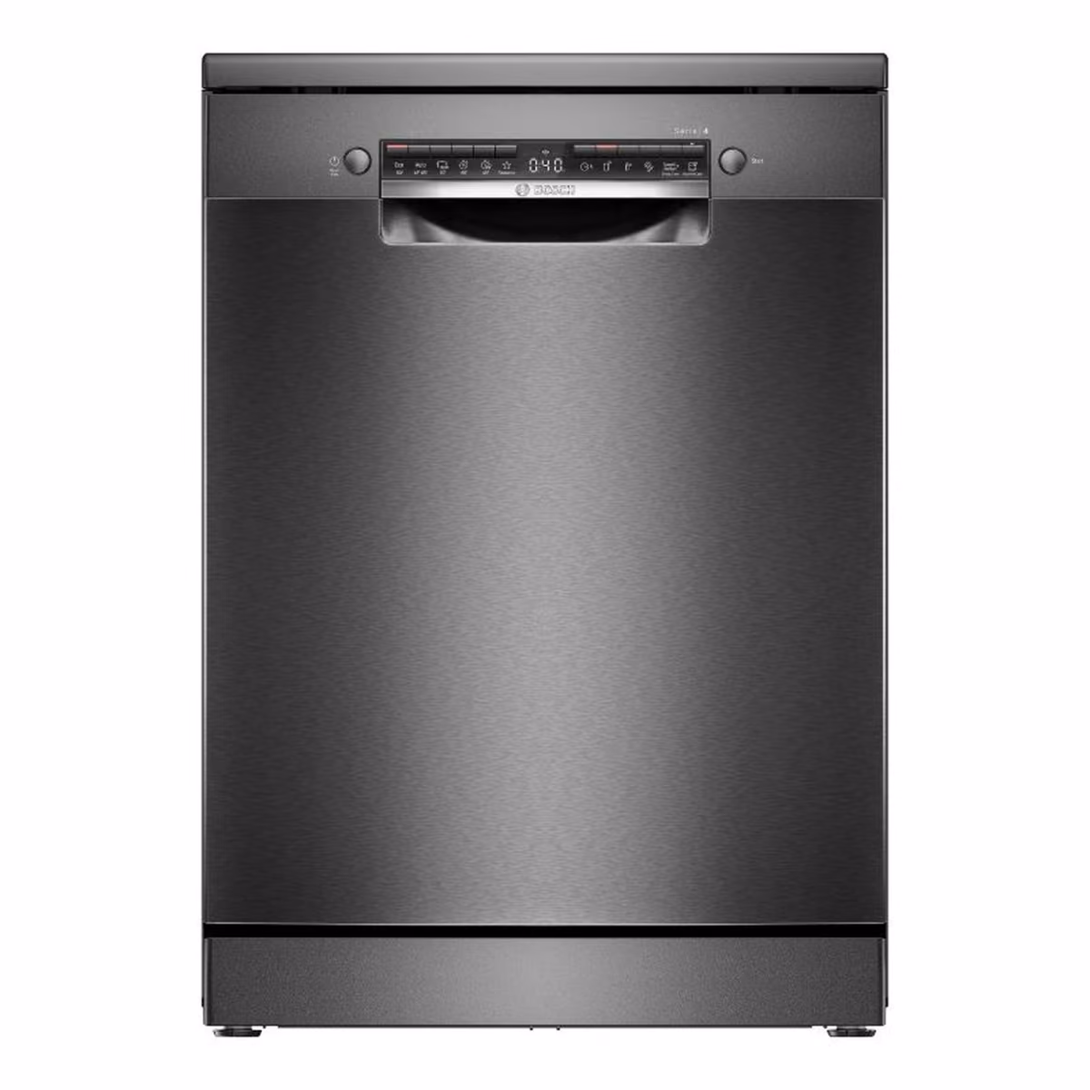 Series 4, Free Standing Dishwasher, 6 Programmes, 3 Racks, Adjustable Middle Rack, 10.3 Ltrs Water Consumptions, Home Connect, Brushed Black Steel, Made in Poland - Series 4, Free Standing Dishwasher, 6 Programmes, 3 Racks, Adjustable Middle Rack, 10.3 Ltrs Water Consumptions, Home Connect, Brushed Black Steel, Made in Poland