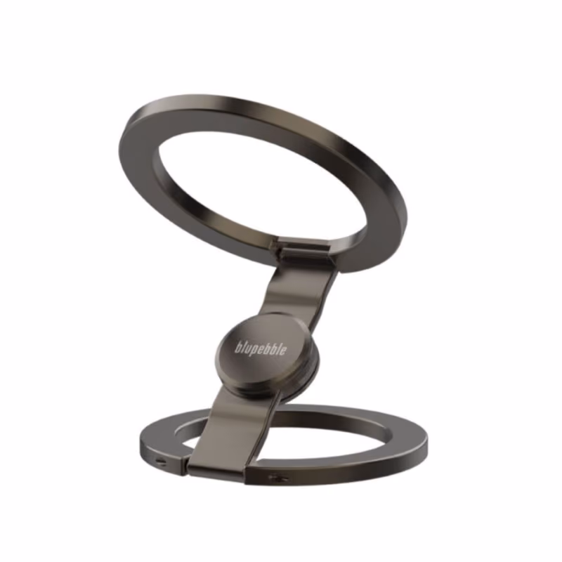 Blupebble MagClick MagSafe Compatible Ring Holder Gun Metal BP MAGCLICK GM 1