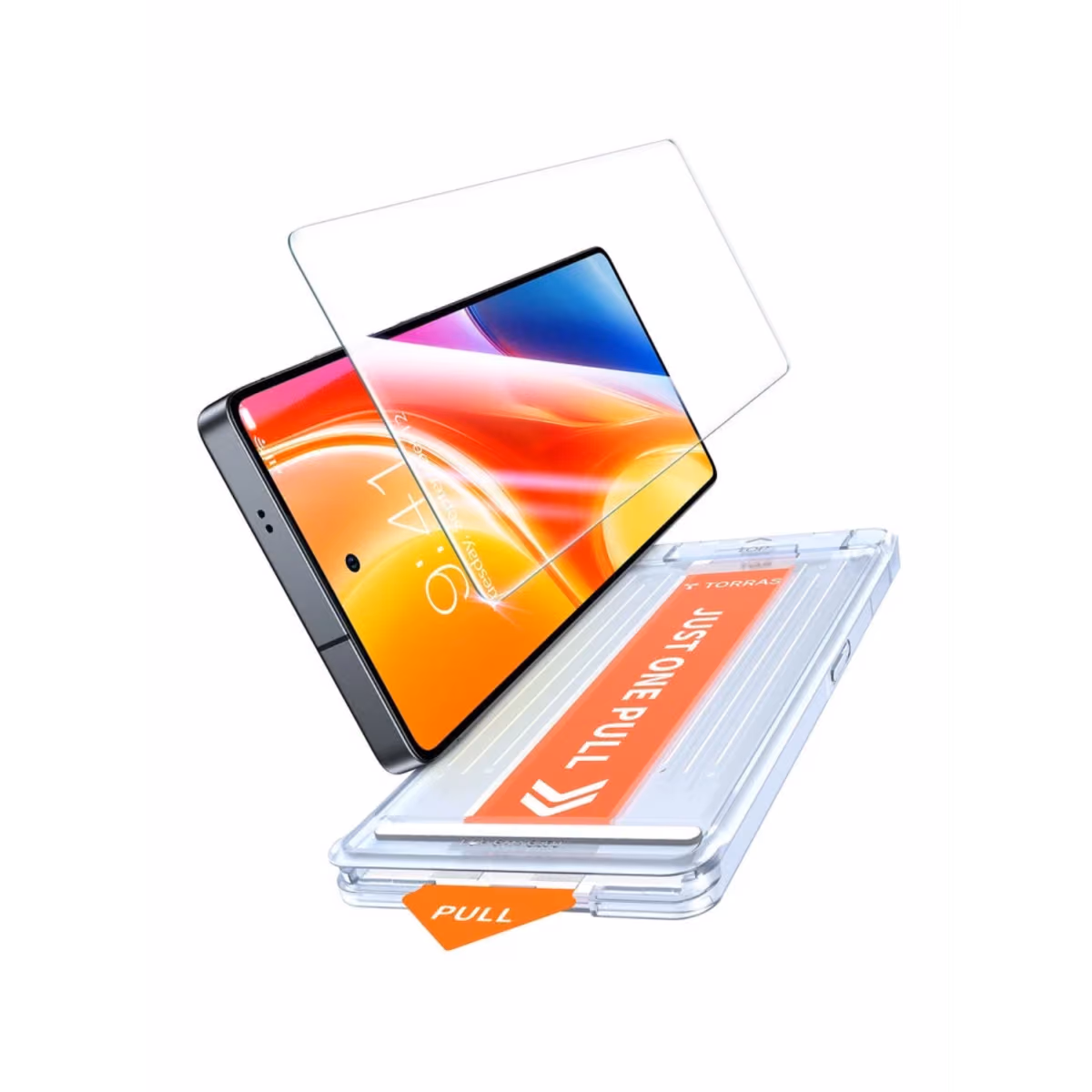 TORRAS INSTALL MASTER SERIES (X00FX2241) SCREEN PROTECTOR FOR SAMSUNG S25 CLEAR - TORRAS INSTALL MASTER SERIES (X00FX2241) SCREEN PROTECTOR FOR SAMSUNG S25 CLEAR