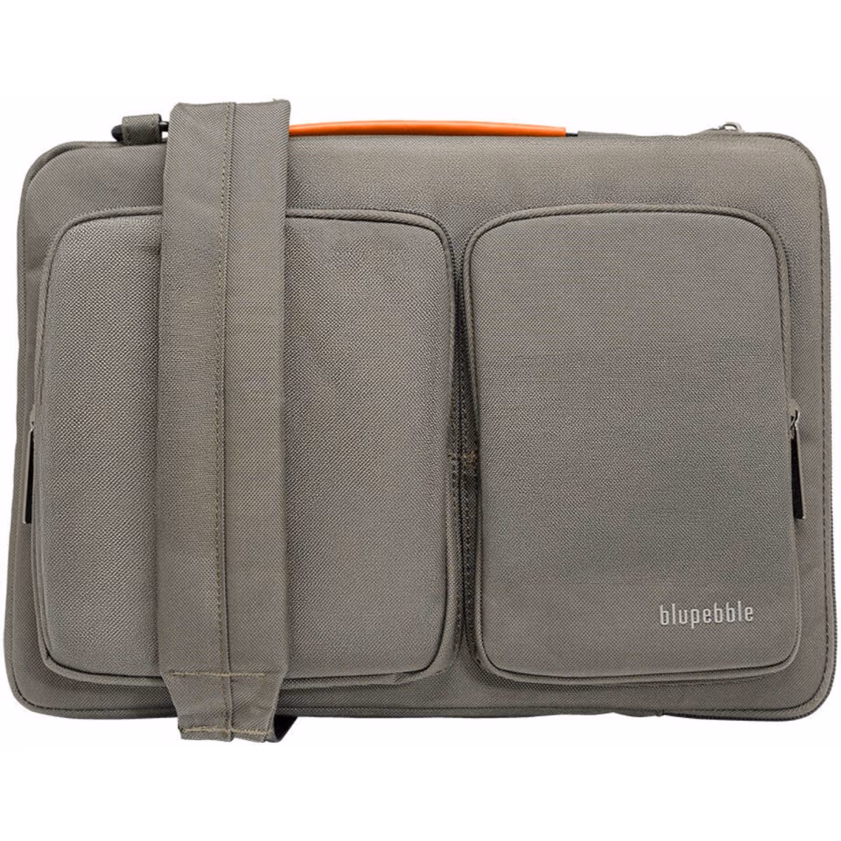 Blupebble Urban 14 Inch Laptop Bag Gray BP URBAN14 GY 1
