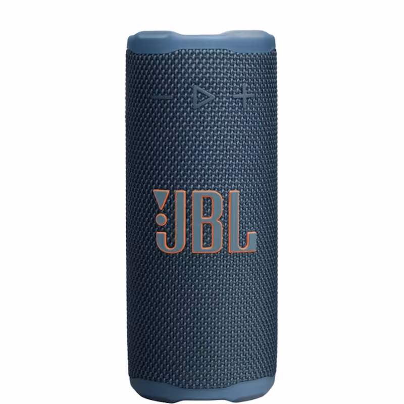 JBL GRIP Compact Bluetooth speaker with bold JBL Pro Sound and ambient light - Blue