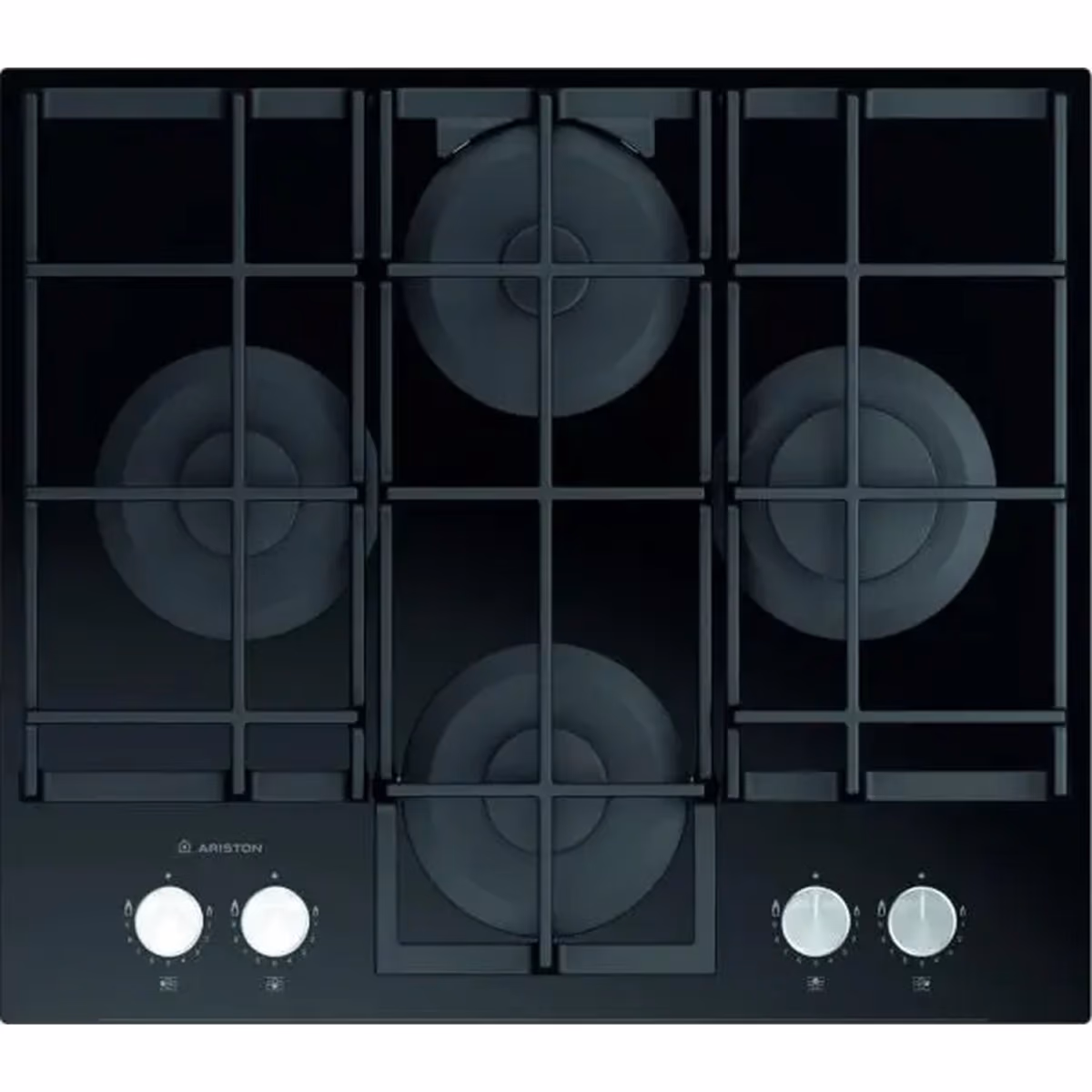 60 X 51 CMS 4 GAS ENAMELLED GRIDS KNOBS AGS61SBK - 60 X 51 CMS 4 GAS ENAMELLED GRIDS KNOBS AGS61SBK