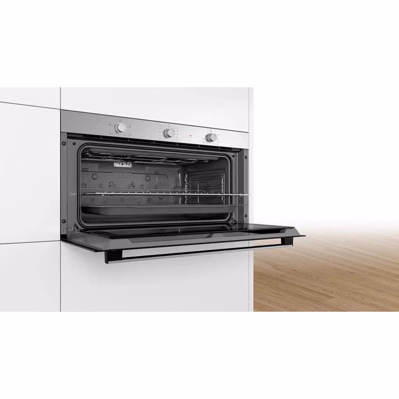 Series 2, Built-In Electric Oven 90cm, Hydrolytic Cleaning, 3 Cooking Modes, Stainless Steel, Made in Italy