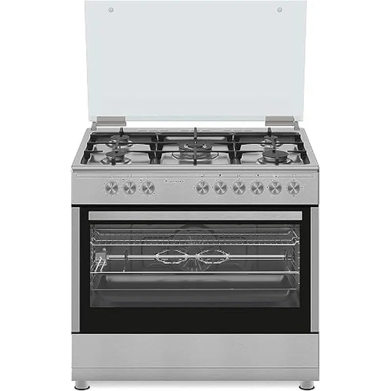 90 CMS GAS COOKER + OVEN + CAST IRON INO