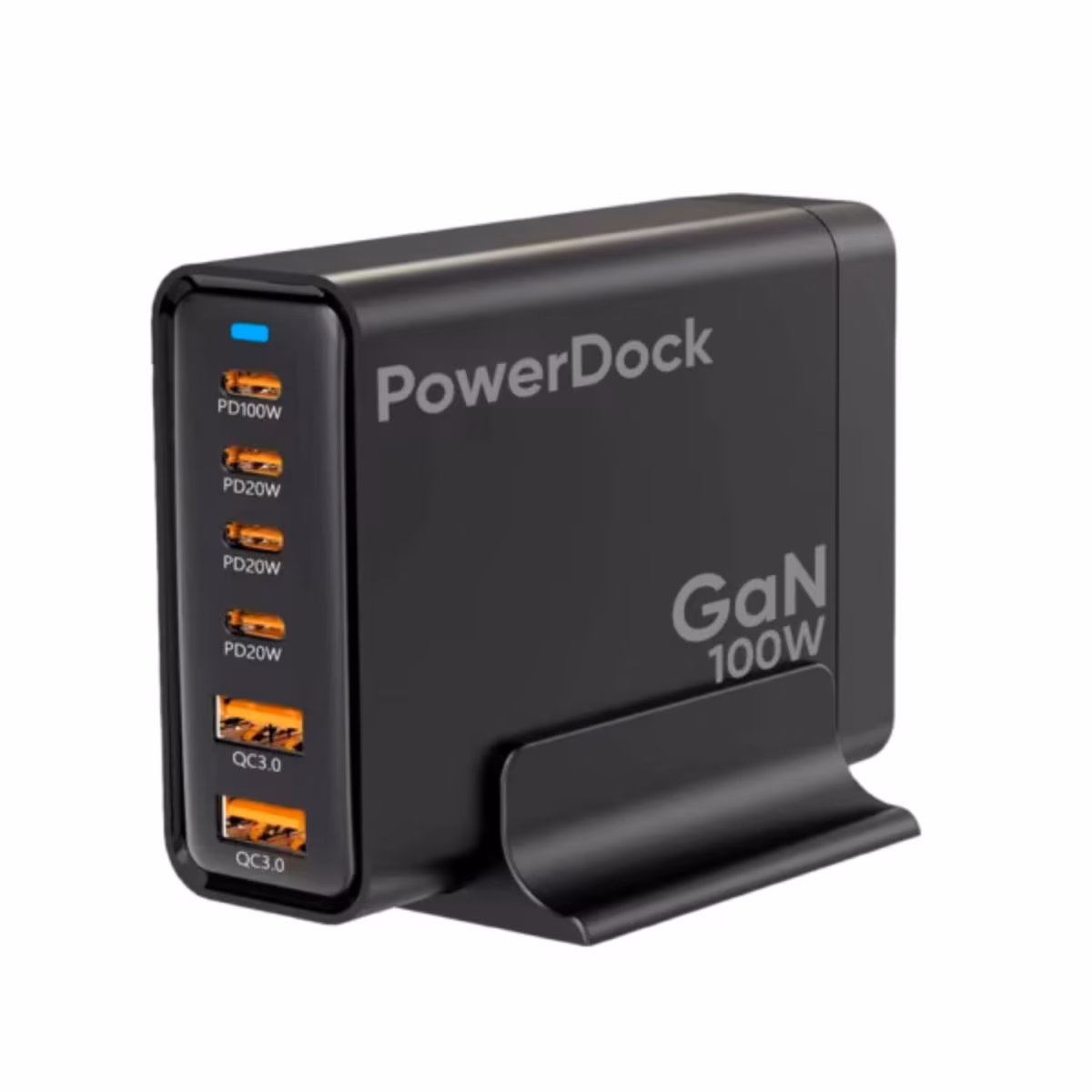 MYX PRO POWERDOCK 100W GAN COMPACT CHARGING STATION - MYX PRO POWERDOCK 100W GAN COMPACT CHARGING STATION