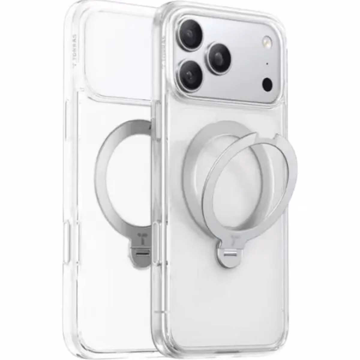TORRAS Ostand Spin Series For IPhone 17 Pro Clear 1