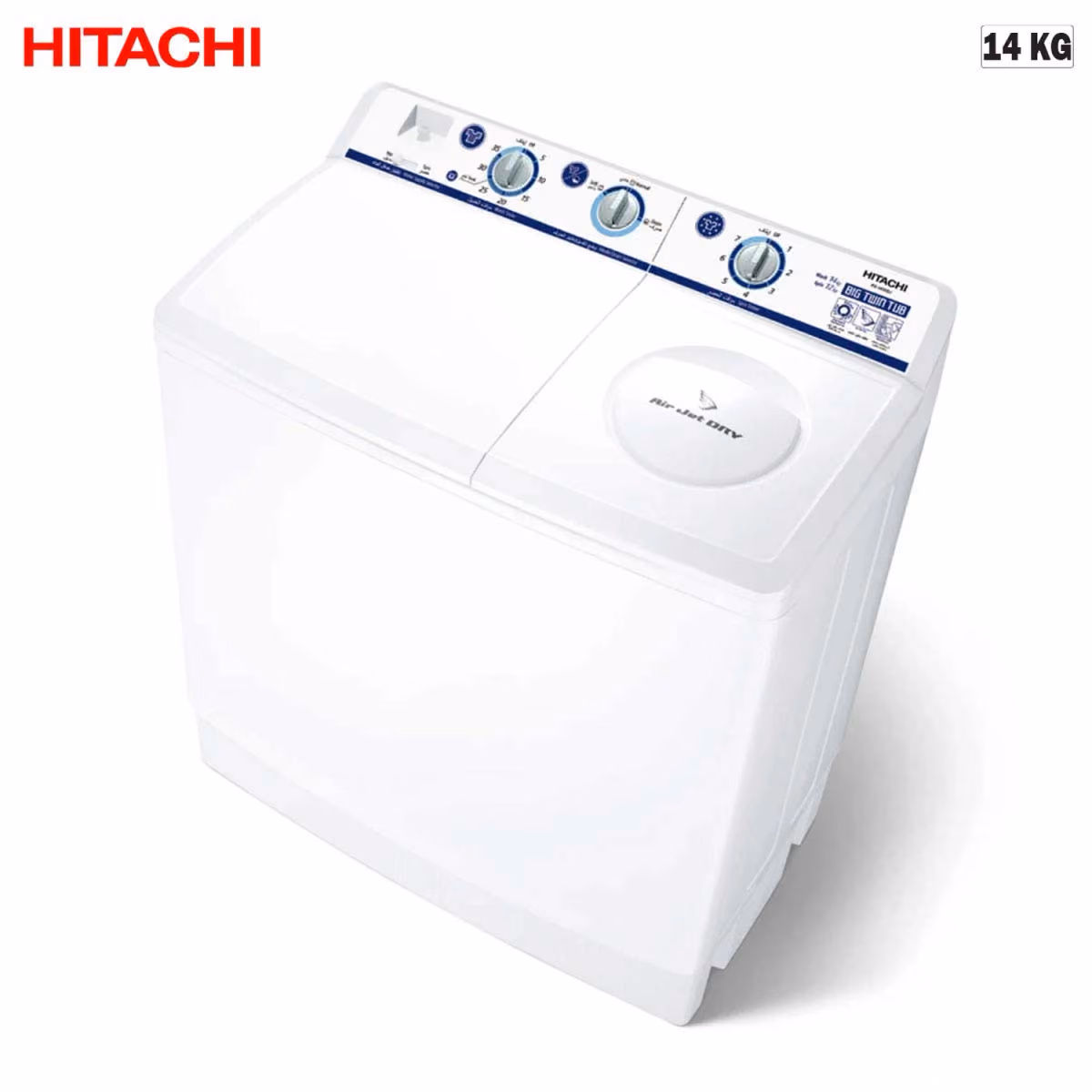 HITACHI SEMIAUTO 14KG WM - HITACHI SEMIAUTO 14KG WM