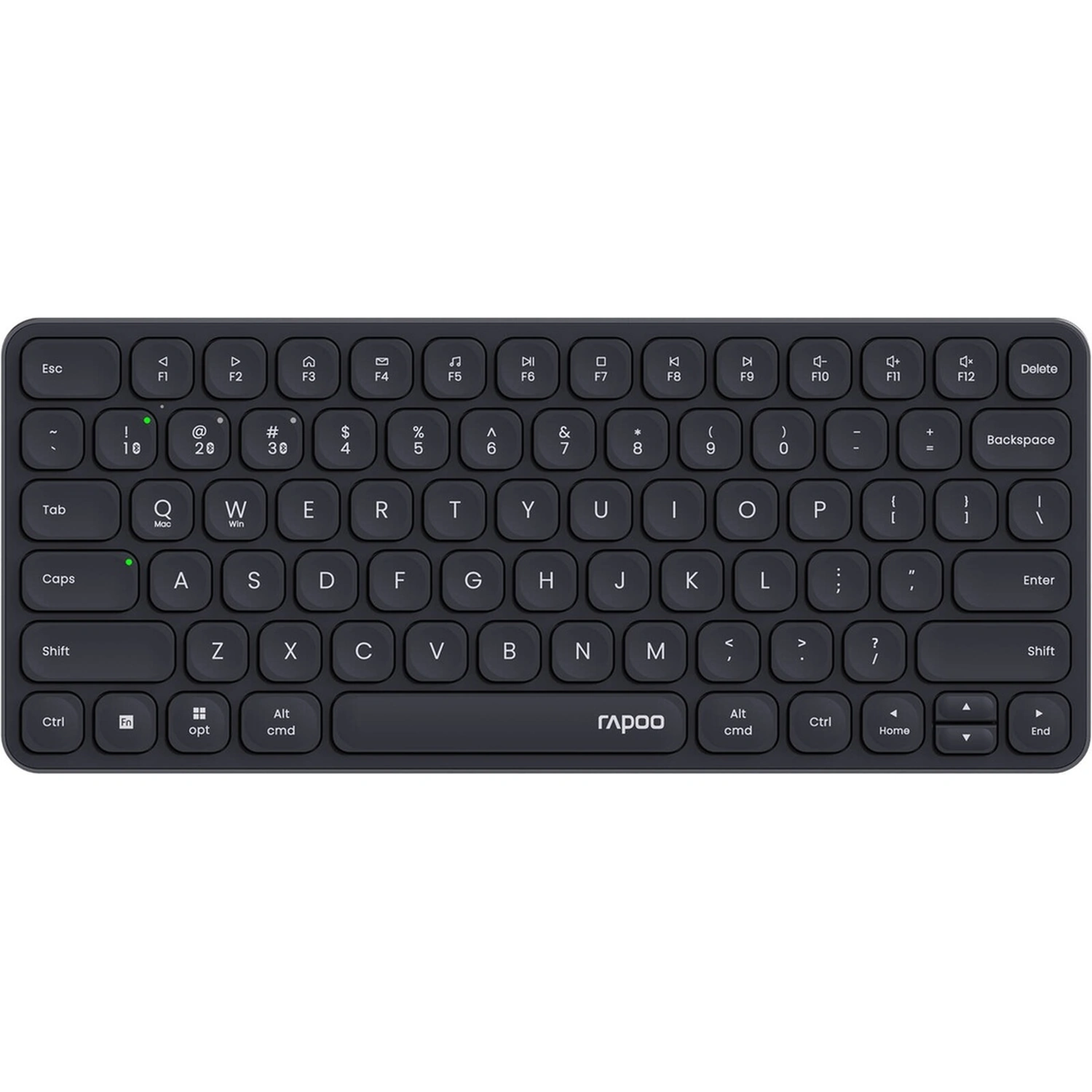 Rapoo E9050L Multi-mode Ultra-slim wireless Keyboard AR Dark - 13006