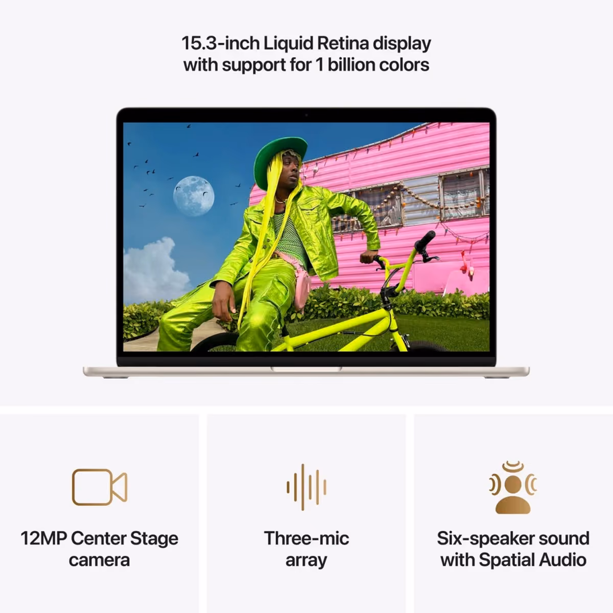 15 Inch MacBook Air Apple M5 Chip With 10Ã¢â¬âCore CPU And 10Ã¢â¬âCore GPU, 16GB, 512GB SSD   Starlight 3