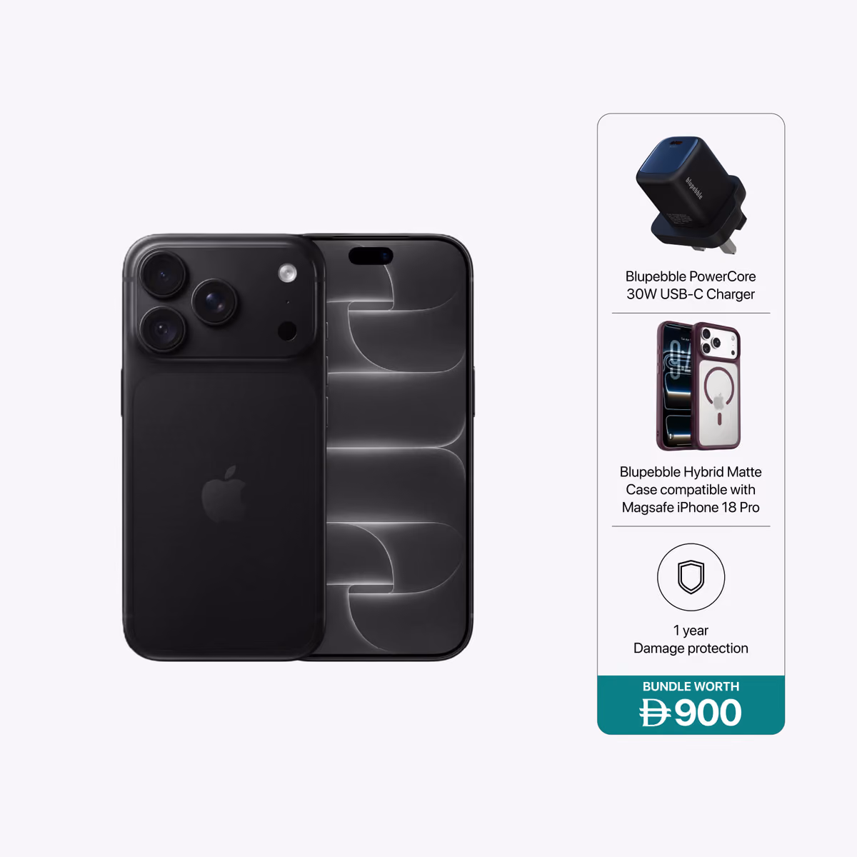 Bluepebble Bundle 18 Pro Black