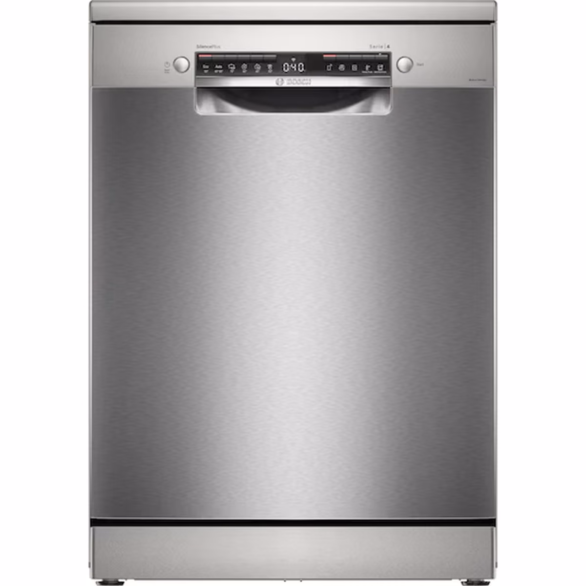 Series 4, Free Standing Dishwasher, 6 Programmes, 3 Racks, Adjustable Middle Rack, 10.4 Ltrs Water Consumptions, Home Connect, Stainless Steel, Made in Germany - Series 4, Free Standing Dishwasher, 6 Programmes, 3 Racks, Adjustable Middle Rack, 10.4 Ltrs Water Consumptions, Home Connect, Stainless Steel, Made in Germany