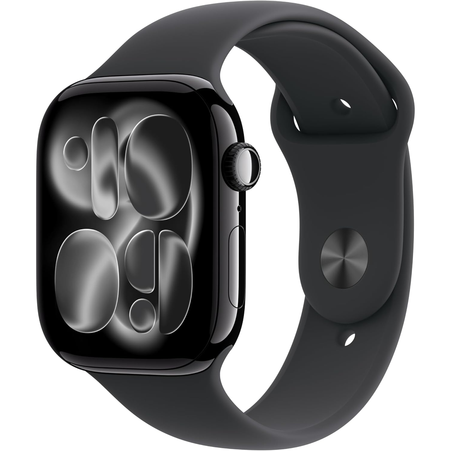Apple Watch Series 11 GPS + Cellular 46mm Jet Black AI Black- S M