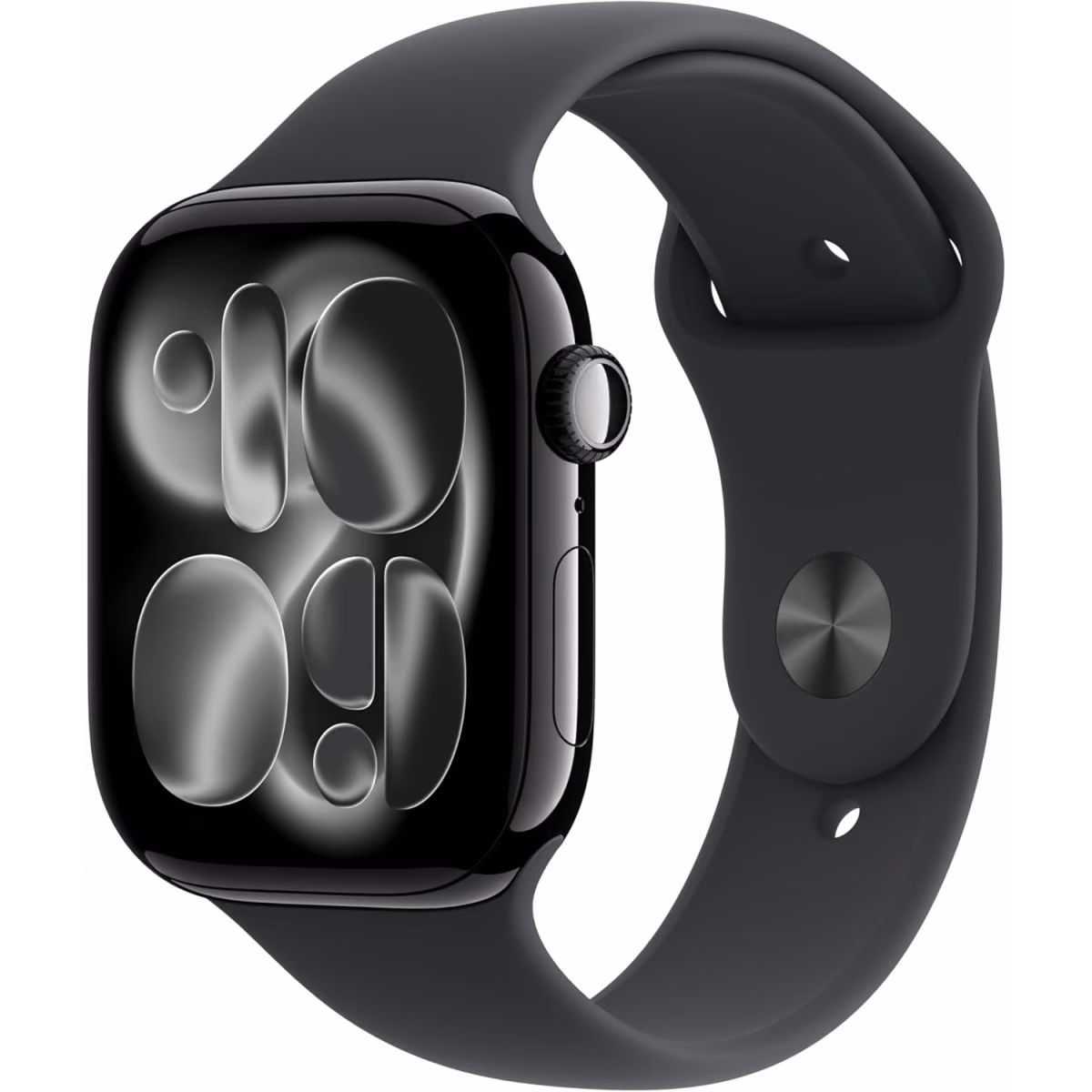 Apple Watch Series 11 GPS + Cellular 46mm Jet Black AI Black- S M - Apple Watch Series 11 GPS + Cellular 46mm Jet Black AI Black- S M