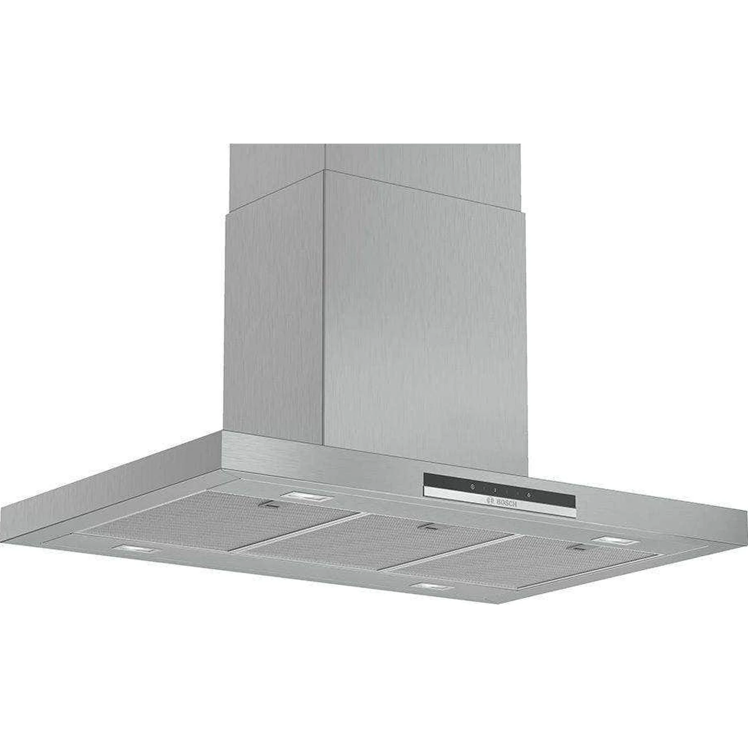 Series 4, Island Hood 90cm, 57DB, 3 Speed, 527m³ h-Recirculation 754m³ h-Ducted, Stainless Steel, Made in Germany