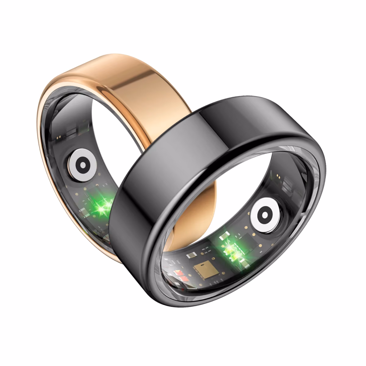 Merlin SR2 Lite Smart Ring Active, Gold, Size 11 1