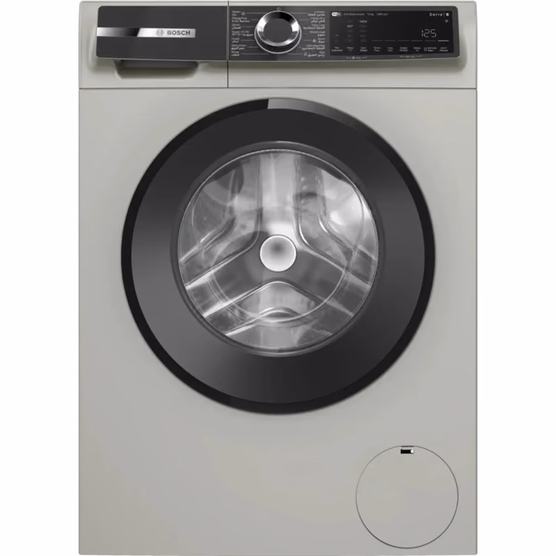 Series 6, Front Load Washer, 10KG 1400 RPM, Graphite Color, Home Connect, Made in Turkey