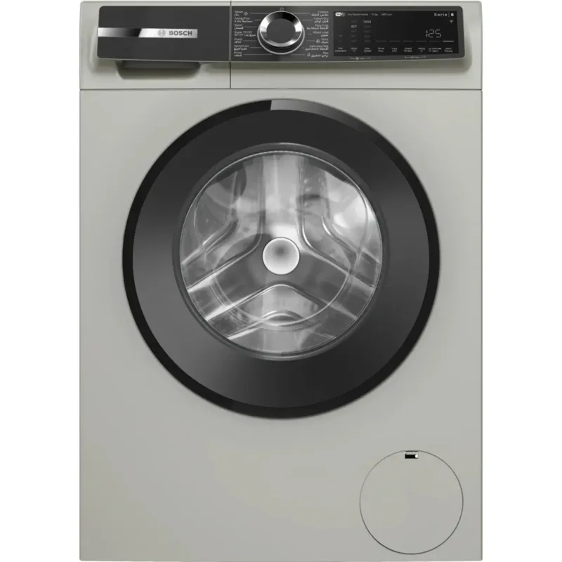 Series 6, Front Load Washer, 10KG 1400 RPM, Graphite Color, Home Connect, Made in Turkey