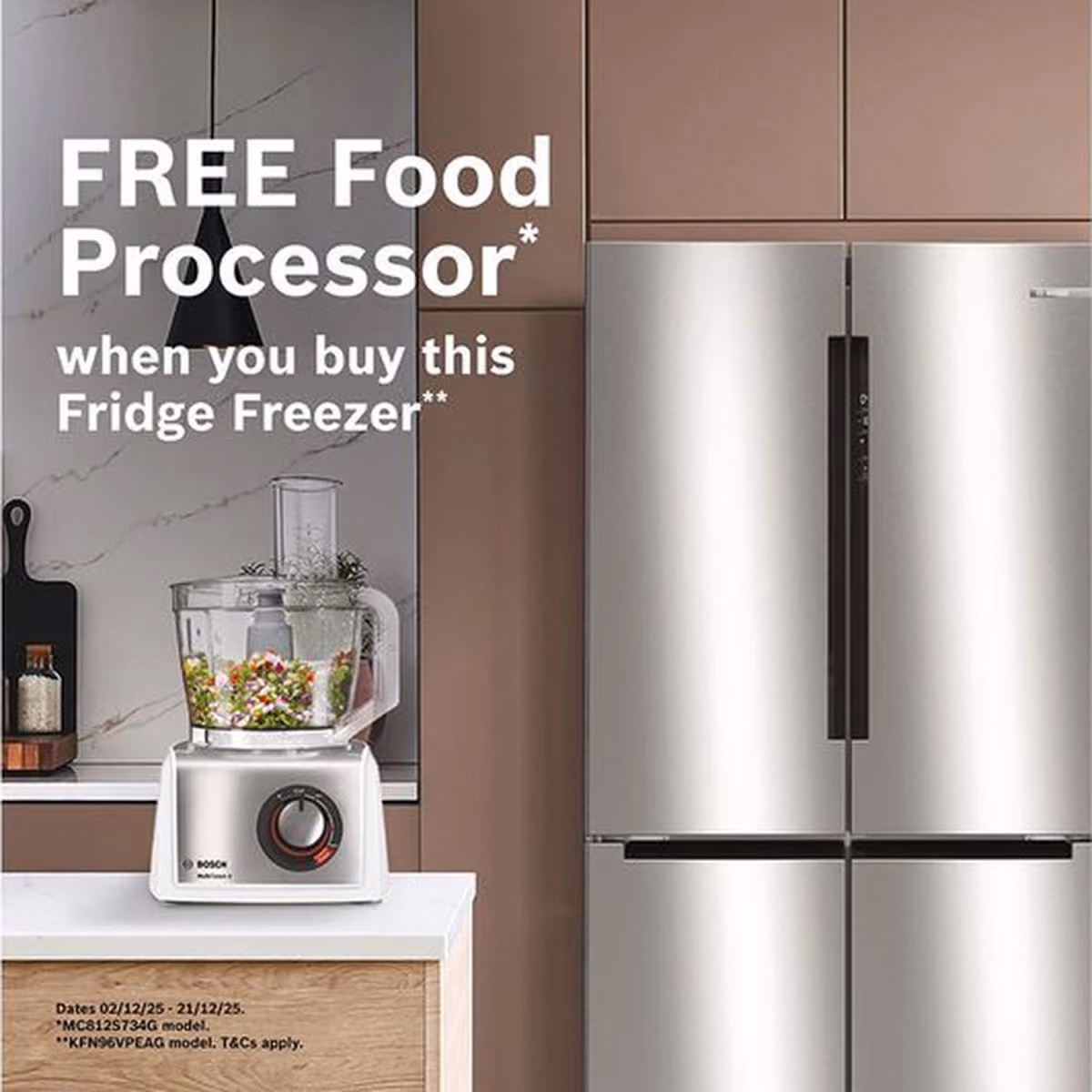 BOSCH Food Processor, MultiTalent 8, 1200 W, White - BOSCH Food Processor, MultiTalent 8, 1200 W, White