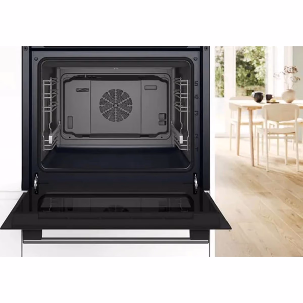 Series 6, Built-In Electric Oven 60cm, 12 Cooking Function, 40 Auto Programmes, EcoClean Direct program, Black Color, Made in Turkey - Series 6, Built-In Electric Oven 60cm, 12 Cooking Function, 40 Auto Programmes, EcoClean Direct program, Black Color, Made in Turkey