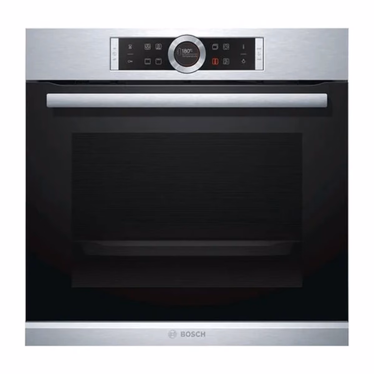 Series 8, Built-In Electric Oven 60cm, 8 Cooking Function, EcoClean Direct program, Stainless Steel, Made in Germany - Series 8, Built-In Electric Oven 60cm, 8 Cooking Function, EcoClean Direct program, Stainless Steel, Made in Germany