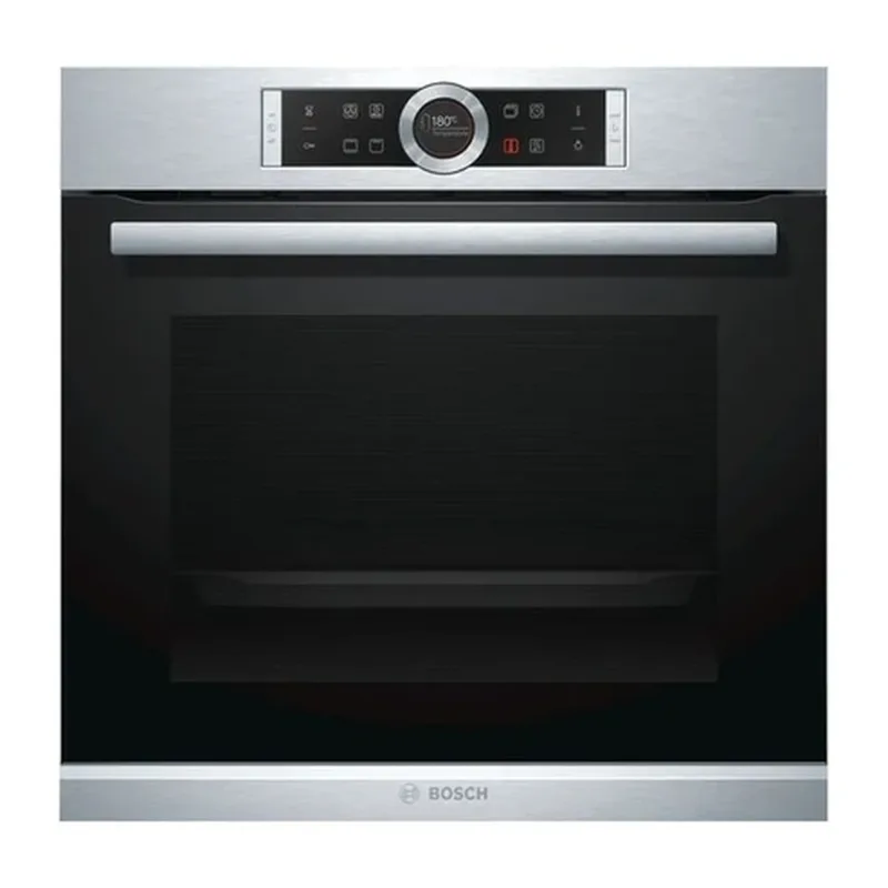 Series 8, Built-In Electric Oven 60cm, 8 Cooking Function, EcoClean Direct program, Stainless Steel, Made in Germany
