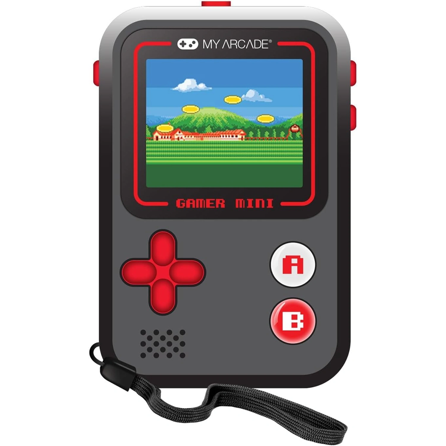 GAMER MINI CLASSIC (160 GAMES IN 1) - BLACK & RED