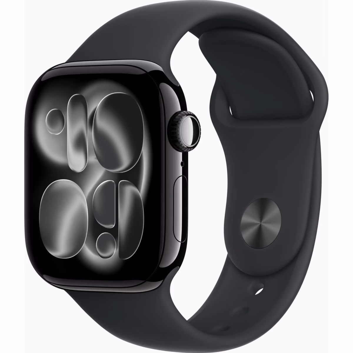 Apple Watch Series 11 GPS 42mm Jet Black Aluminium Case With Black Sport Band ML 1