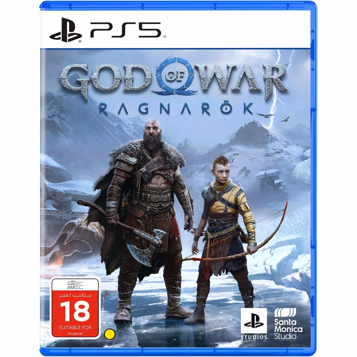 PS5 GOD OF WAR RAGNAROK STD EDT PPSA-08332 UAE - PS5 GOD OF WAR RAGNAROK STD EDT PPSA-08332 UAE
