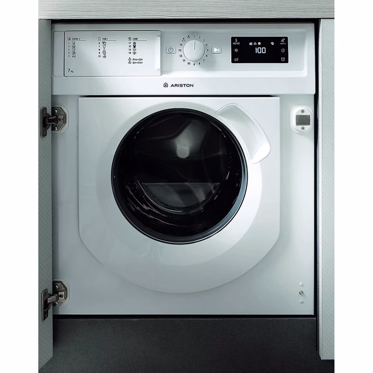 Ariston Built in Washer & Dryer 7 5 kg - Ariston Built in Washer & Dryer 7 5 kg