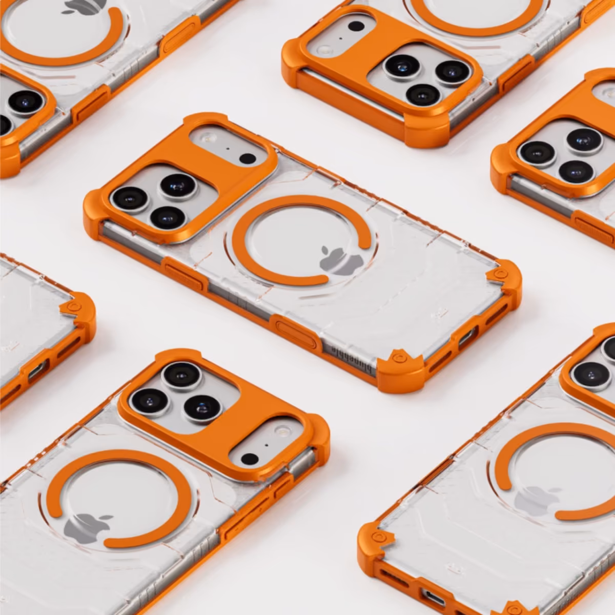 Blupebble ArmorCore Case With MagSafe For IPhone 17 Pro Orange BP IPARMC17PRO OR 2