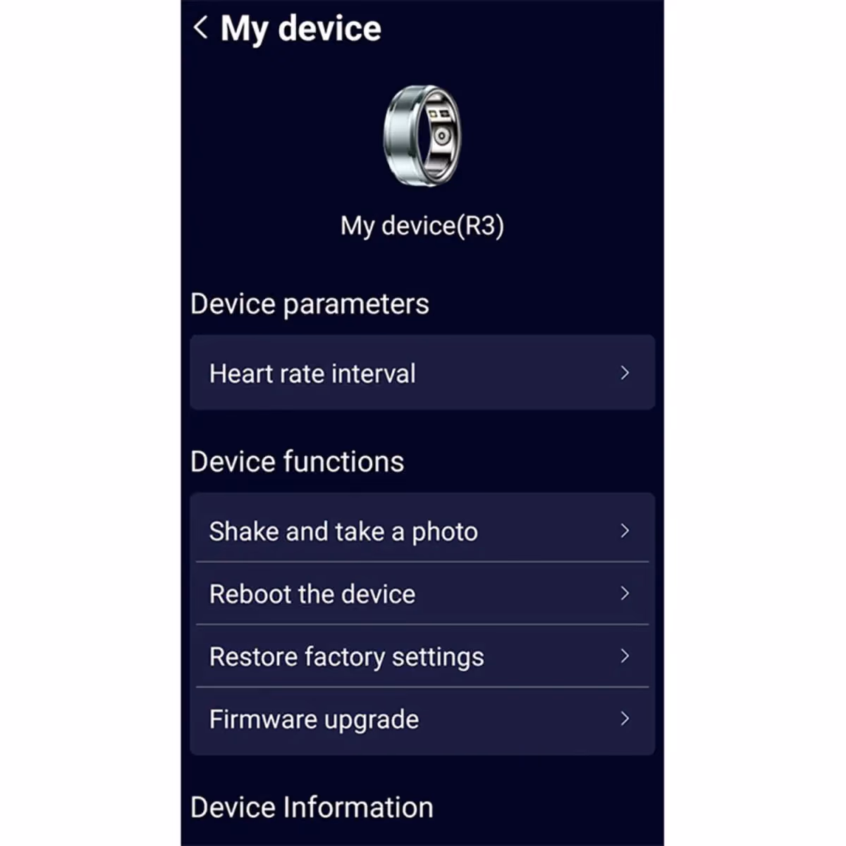 Merlin SR2 Lite Smart Ring Active Black Size 8 3
