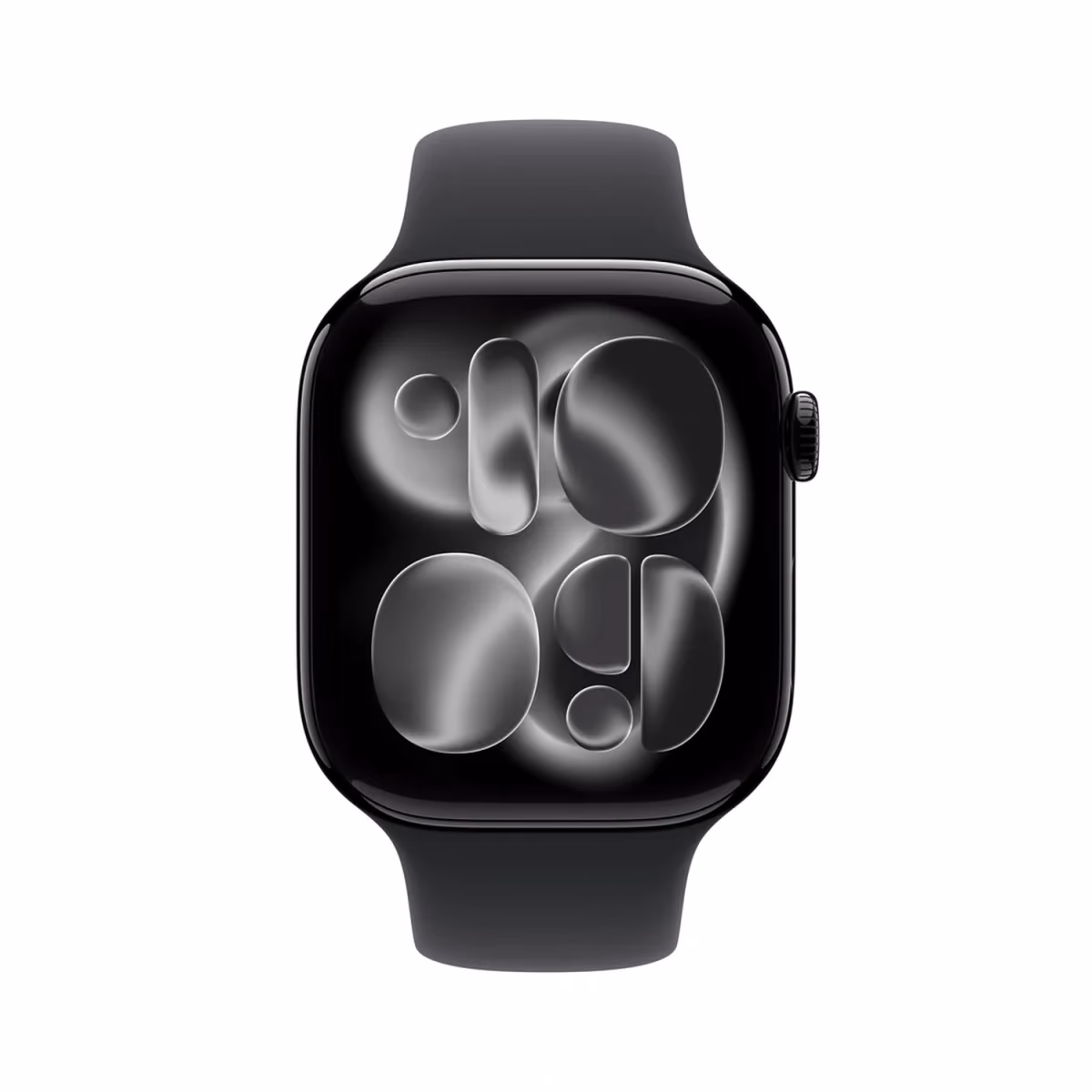 Apple Watch Series 11 GPS 42mm Jet Black Aluminium Case With Black Sport Band   ML 2