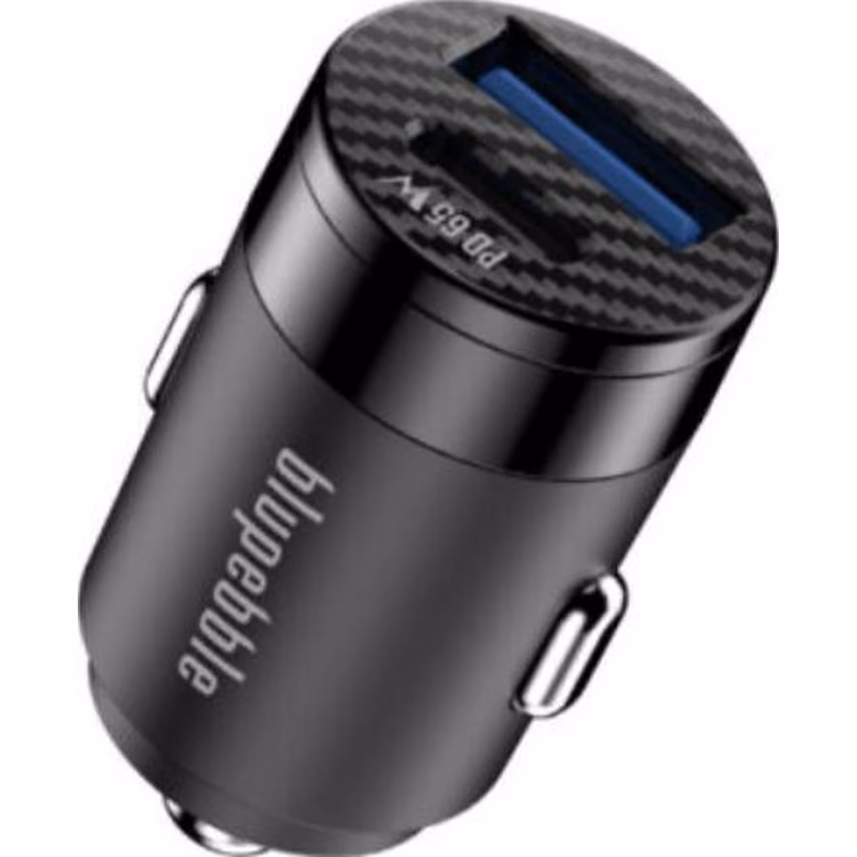 Blupebble Mini PD Car Charger Fast Charging Aluminum Car Charger With USB C Port PD65W QC18W 1