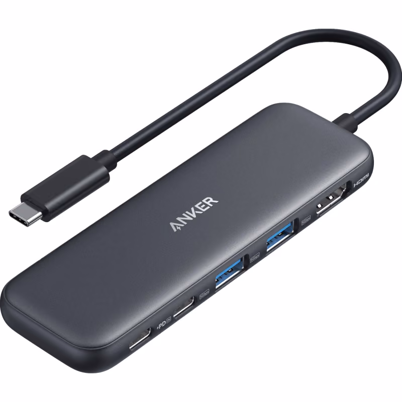 Anker 332 USB-C Hub 5-in-1 Black A8355H11