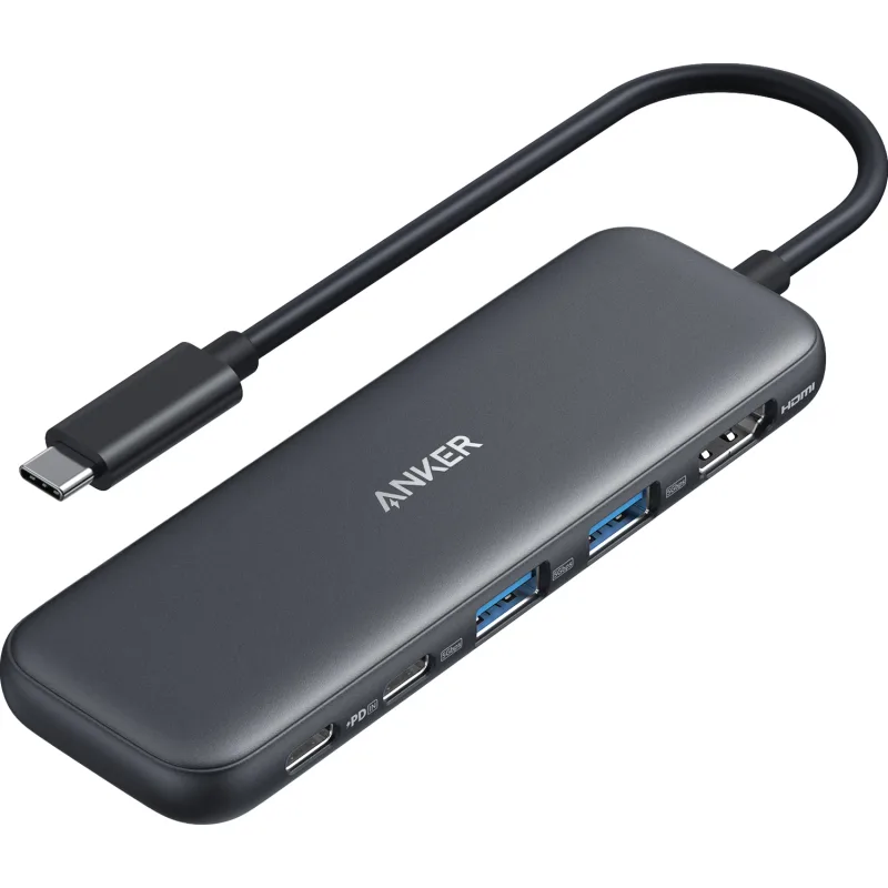 Anker 332 USB-C Hub 5-in-1 Black A8355H11