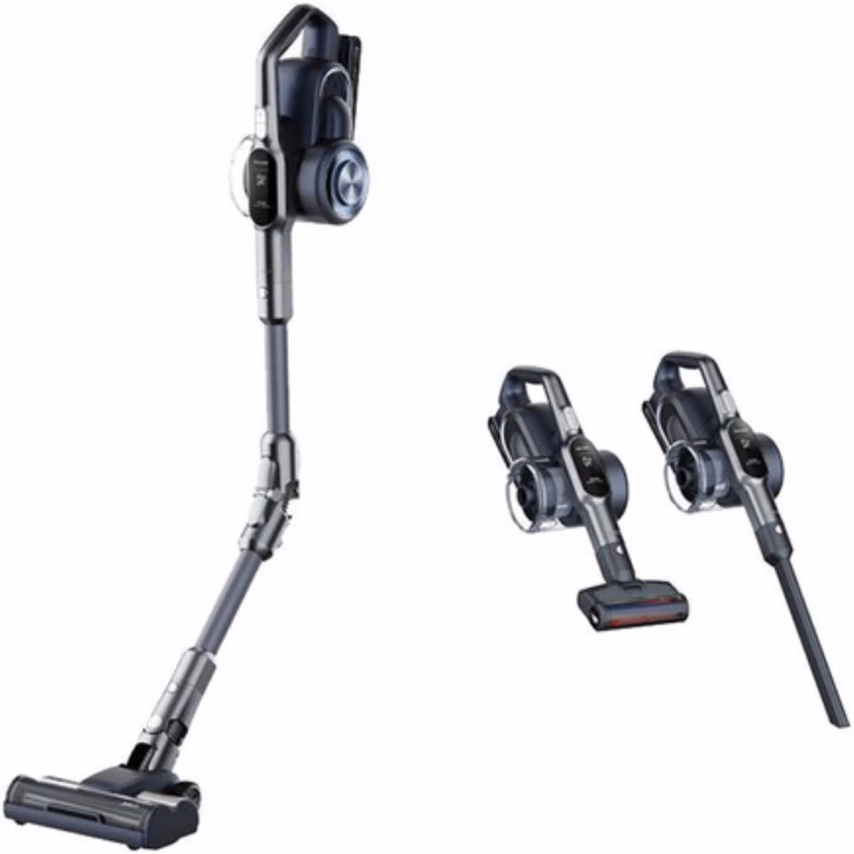 JIMMY CORDLESS VACUUM CLEANER- GREY+SILVER - JIMMY CORDLESS VACUUM CLEANER- GREY+SILVER