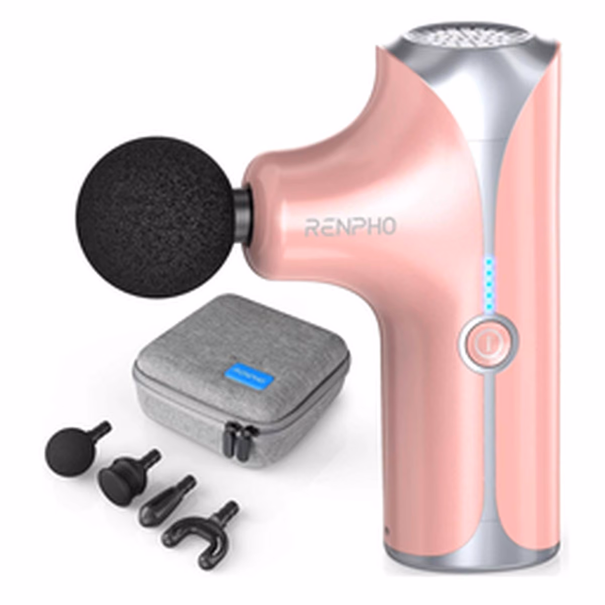 RENPHO Ultra-Small Portable Massage Gun (Pink) - RENPHO Ultra-Small Portable Massage Gun (Pink)