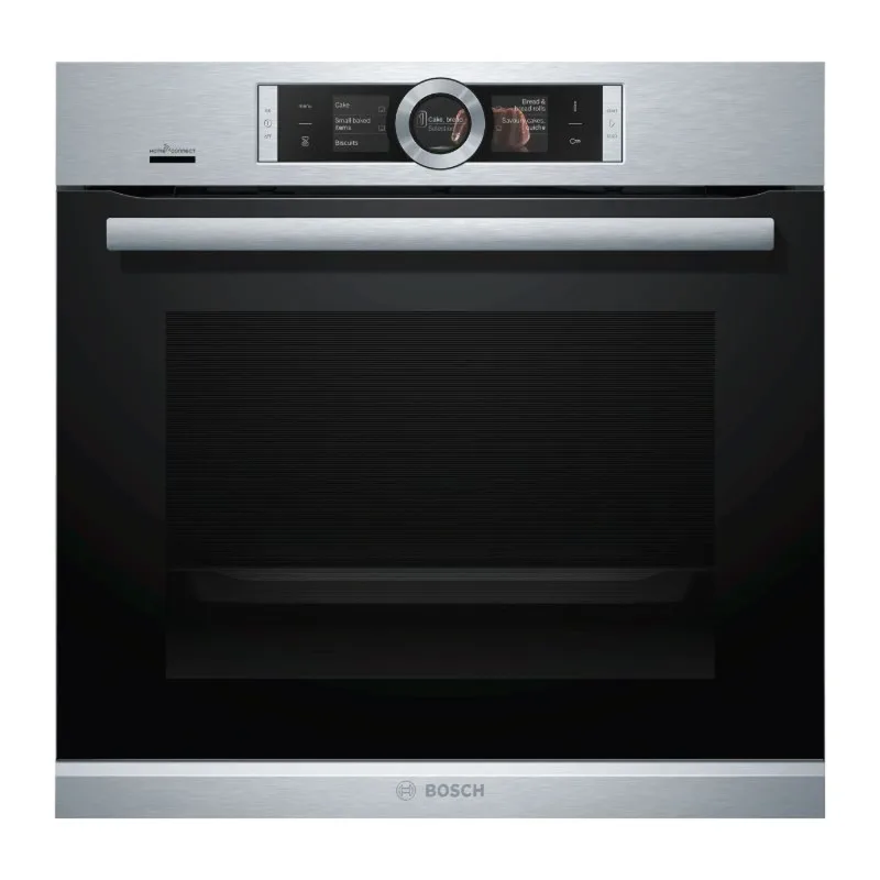 Series 8, Built-In Electric Oven 60cm, 13 Cooking Function, Pyrolitic self-cleaning, Home Connect, Stainless Steel, Made in Germany