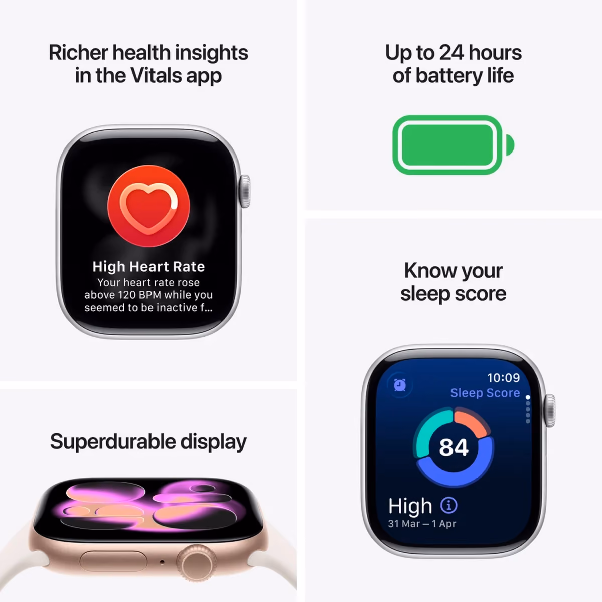 Apple Watch Series 11 GPS 42mm Jet Black Aluminium Case With Black Sport Band   ML 3
