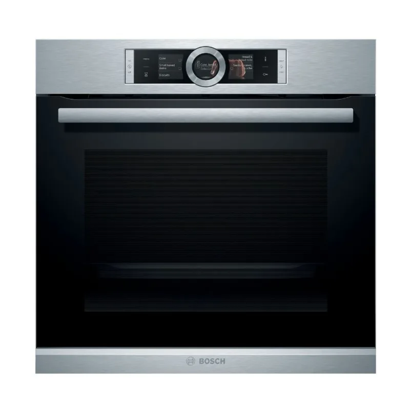 Series 8, Built-In Electric Oven 60cm, 13 Cooking Function, EcoClean Direct program, Stainless Steel, Made in Germany