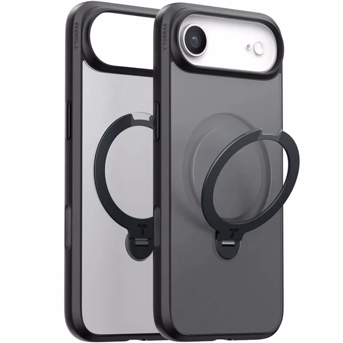 TORRAS Ostand Spin Series for iPhone 17 Air Black - TORRAS Ostand Spin Series for iPhone 17 Air Black