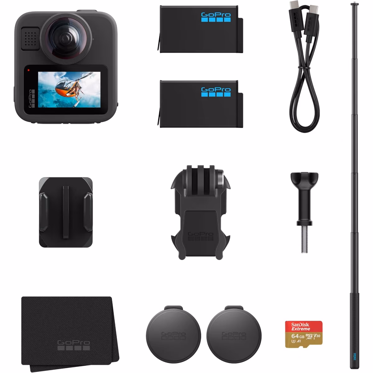 Gopro Max2 + Accessories Bundle - Gopro Max2 + Accessories Bundle